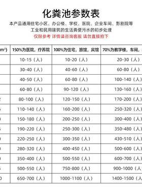 玻璃钢化粪池2/防4沉/6//10/2050/100立方三685级缠绕淀池腐耐腐