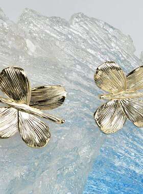 新中式创意好运蝴蝶装饰摆软件海样板房关装家RD7328居玄树脂浪工