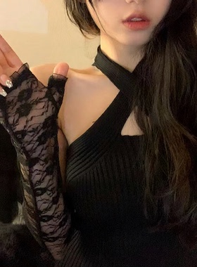 Lolita复古蕾丝手套性感拍照手套