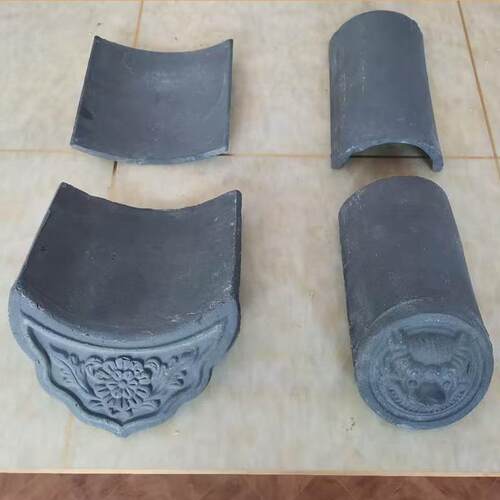 古建围墙柱子帽墙头帽室外凉亭顶帽正方形瓦帽中式园林门口柱帽 - 图1