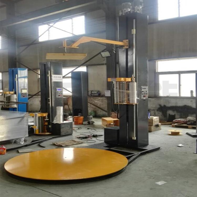 Tray type wrapping machine T1650F pre-stretch wrapping machine industrial film wrapping machine fully automatic machine