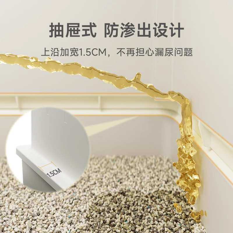 顶出式超大号全封闭猫砂盆下进上出隔臭猫厕所幼猫宠物猫屎盆批发,淘宝优惠券,粉丝福利购,淘宝优惠卷