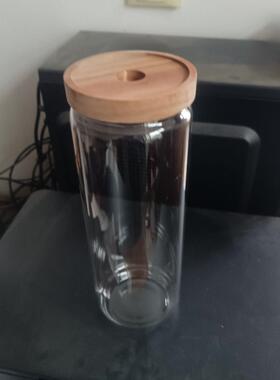 玻璃罐带盖食品级果酱辣椒酱密封罐带盖玻璃瓶子加厚透明泡酒耐热