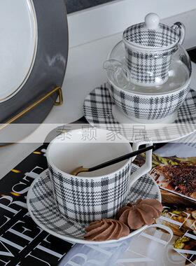 简约现代全屋设计展厅售楼部样板间厨房橱柜台面软装饰品厨具摆件