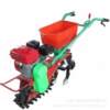 Multifunctional pastoral management machine, small household chain-type crawler tiller, hand-pushed farmland trenching machine