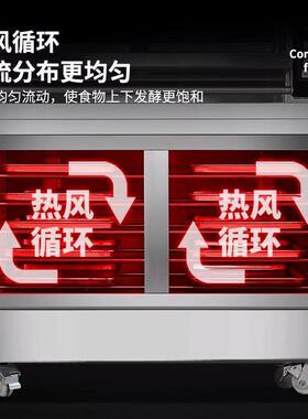 商用烘焙烤箱发酵箱一体机多盘披萨烤炉10盘发酵箱组合炉 多功能