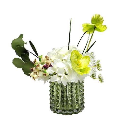 植现代简约仿真花艺轻谈奢摆件客厅洗手设台桌面1218假花绿摆洽桌 - 图3