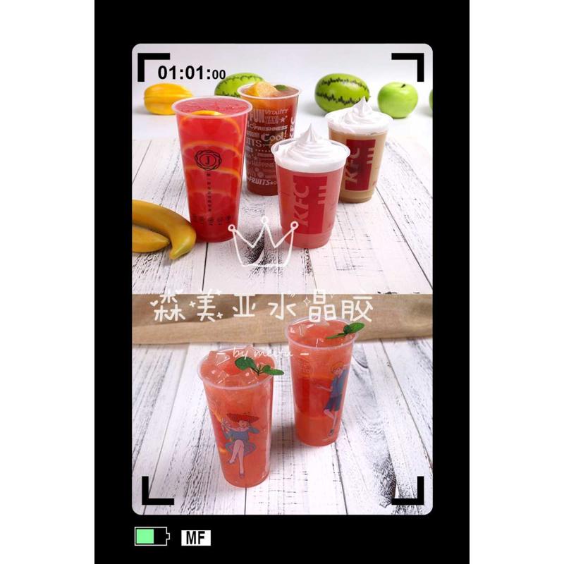 仿真果汁奶茶硬胶SY-888-61AB饮品模型胶水美食专用胶树脂胶 - 图2