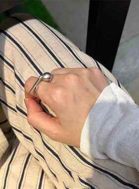 木鱼戒指加功德创意小众指环高级打工人摸鱼解压神器礼物开口调节