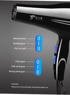 2200w electric hair dryer air blower Student dormitory吹风机