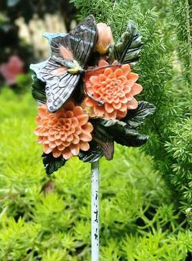 户外花插牌花花园盆装饰摆件插件宿民庭院造景露t5670747天阳台布