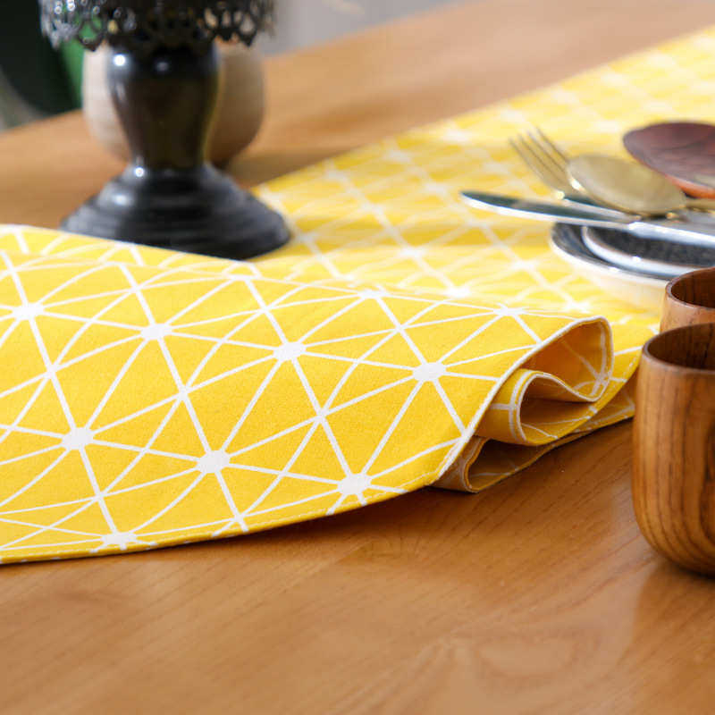 美式田园乡村茶席北欧式印花桌布黑色棉麻布艺长条茶几电视机盖布,淘宝优惠券,粉丝福利购,淘宝优惠卷