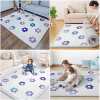 Foldable thickened sponge floor mats, household tatami children's crawling mats, bay window fence mats, non-slip mats