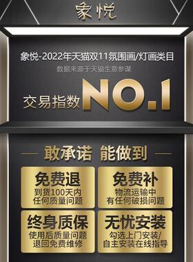 玄关装饰画2026新款高端led感应挂画发光走廊尽头轻奢高级感壁画
