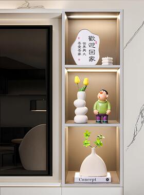 酒柜装饰摆饰现代电视柜餐柜高级感家居好物客厅桌面软装工艺礼品