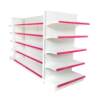 Single-sided convenience store shelves with perforated boards, supermarket shelves, stationery store product display racks, supermarket shelf display racks
