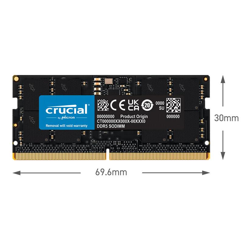 英睿达DDR5 16G 24G 32G 48GB内存条镁光5600 4800频率笔记本电脑-图3