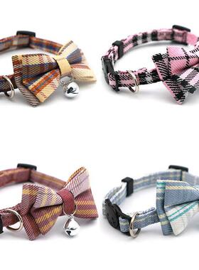 Pet JK style bow detachable collar