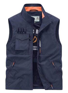 Y 52414 Men's outdoor multi-pocket utility vest 士户外多口