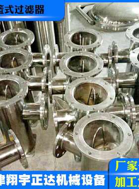 篮式过滤器精密水过滤器工业过滤器铸钢精密篮式过滤器