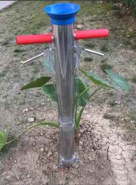 加厚不锈钢栽苗器 辣椒蔬菜瓜苗种植器 移栽移苗种苗机