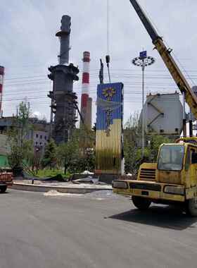 户外小区标识牌房地产标识牌住宅小区标牌道路导视牌广告标识牌