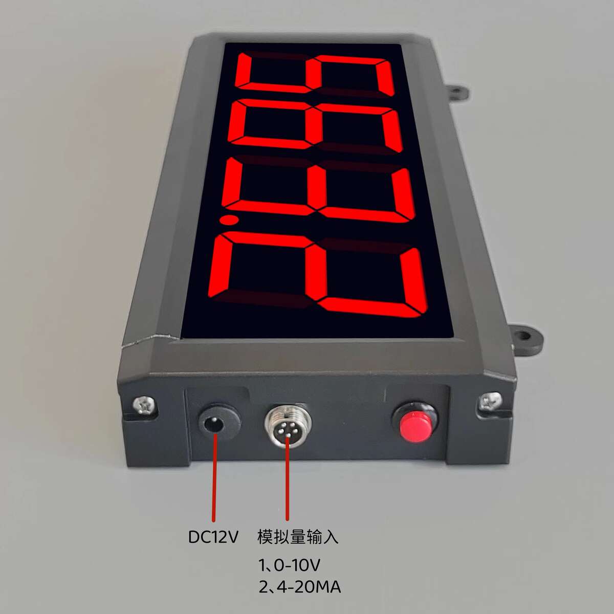 。PT100大屏幕数显温度表高精度温度显示器k型温度计工业烤箱测温 - 图2
