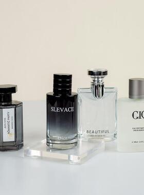 男士香水道具简约现代样板房卫生间摆件香氛衣帽间梳妆台衣柜饰品