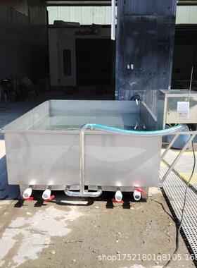 商用解冻机流水线工厂用鸭货冷冻肉类大型气泡化冻池不锈钢缓化池