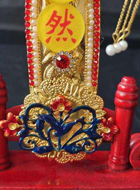 新款钻石手工令牌五色令箭仙家五色令有必应底座令牌道家用品