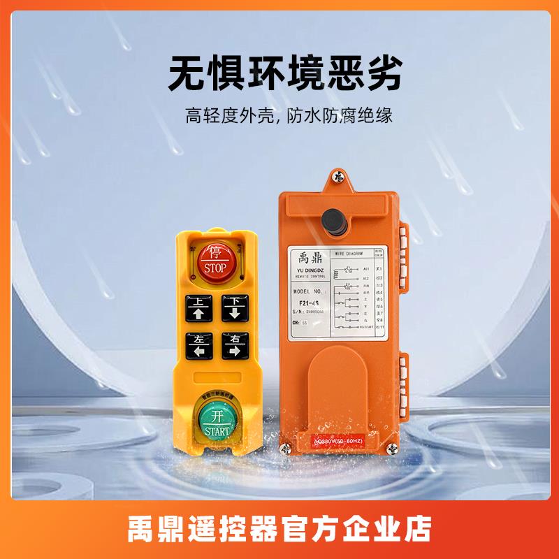 禹鼎F21-2S工业遥控器两键控制起重机行车天车行吊电动葫芦可定制 - 图2