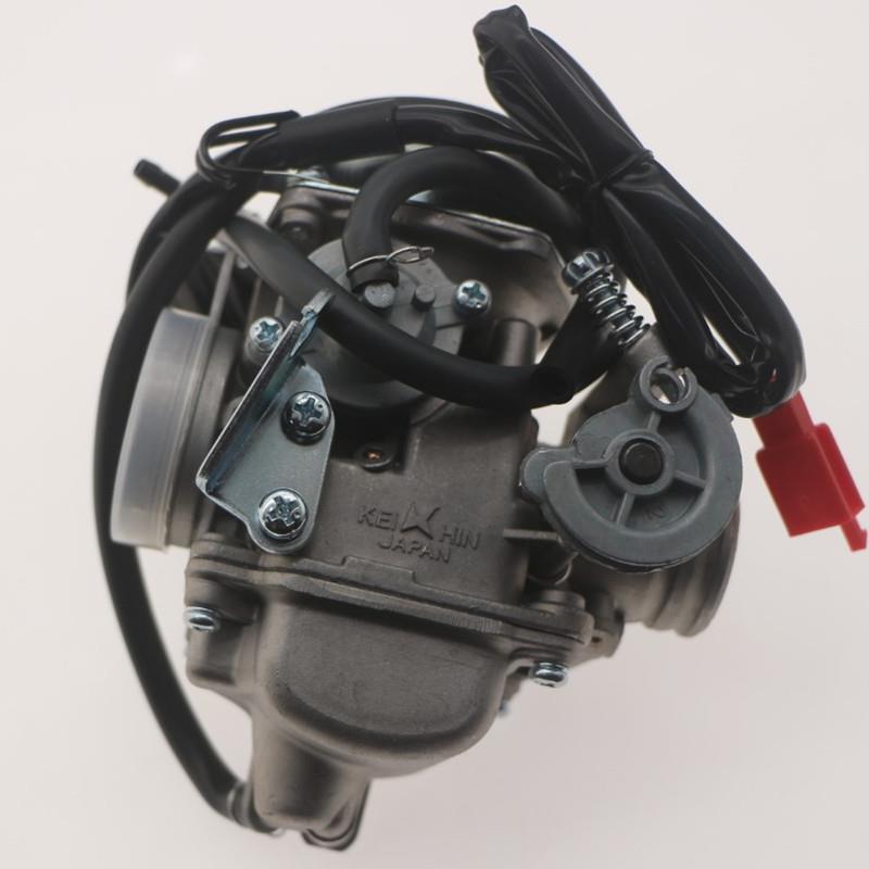 踏板车省油京滨GY6豪迈125鬼火150摩托女装助力车通用化油器 - 图0