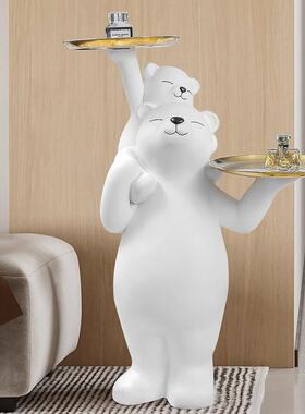 创旁意宇人航落地员太空落地大落地摆件客厅沙发装饰品开型业乔迁