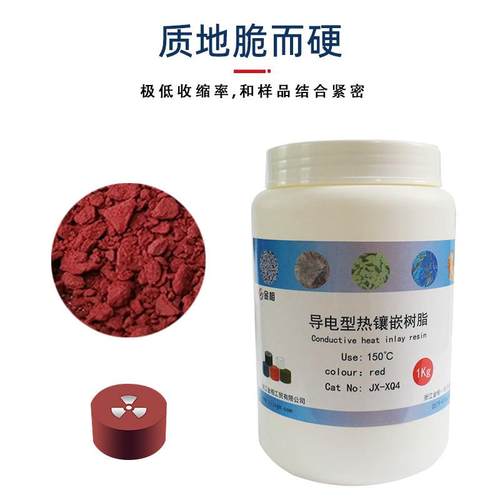 红色导电镶嵌料，导电镶嵌粉，导电镶嵌料 - 图0