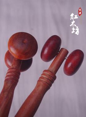 新款直销花梨木瘦脸美鼻保健按摩器瘦脸鼻轮滚轮 可定LOGO