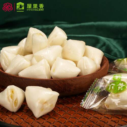 红松松子仁屋里香薄荷松仁粽子糖250g上海传统特产休闲糖果食 - 图1