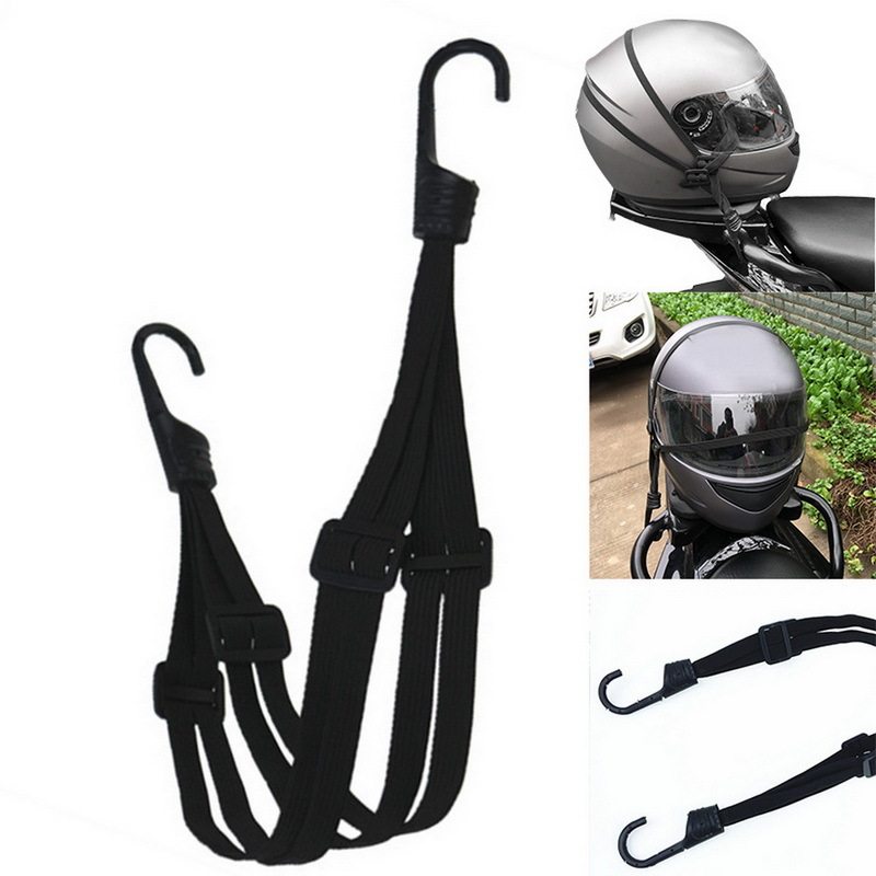 Motorcycle head motorcycle bull tendon helmet helmet luggage rope