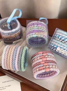 hair bands hair lead rope rubber bands being head ties band