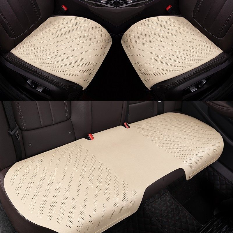 （星空）翻毛皮汽车坐垫 三件套马鞍垫轻薄透气柔软服帖内凹椅面,淘宝优惠券,粉丝福利购,淘宝优惠卷