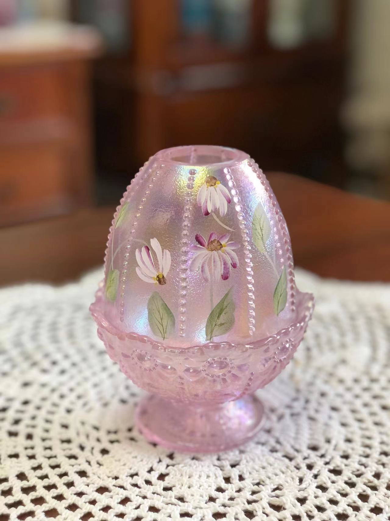 FENTON USA 希少 キツネ 置物 アメリカ 米国製ハンドメイド 【税込