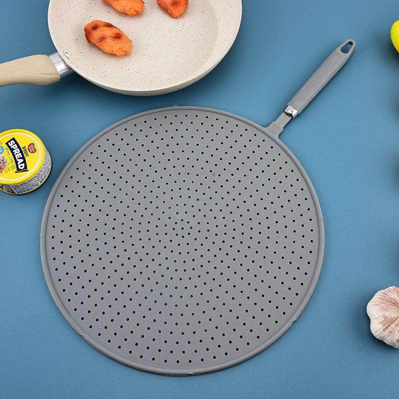 矽胶滤油网隔水洗菜锅盖厨房多功能防油溅不锈钢圈网家用防油挡板,淘宝优惠券,粉丝福利购,淘宝优惠卷