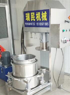 发酵酵素收汁过滤压榨机水果酿造果酒汁液收集过滤机液压压榨机