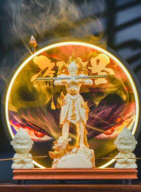 黑神话悟空斗战胜佛创意倒流香摆件办公室电脑桌装饰品孙悟空摆件