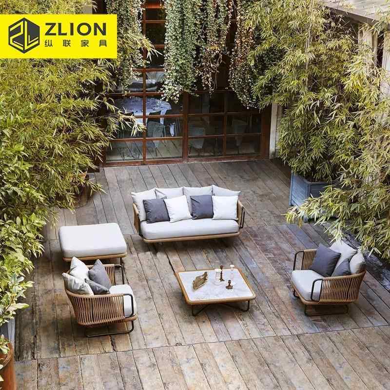 北欧户别墅庭院沙发露台三件织套外68家具酒民店宿藤沙发花园沙发,淘宝优惠券,粉丝福利购,淘宝优惠卷