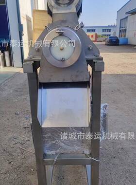 工梨业112大型破碎黄压柠檬螺旋榨汁机挤秋梨贡榨机压机金橘榨汁