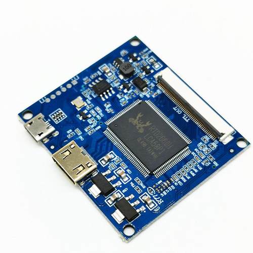 6.5寸7寸8寸9寸HDMI转50pin TTL液晶屏驱动板 小体积驱动板USB5V - 图0