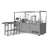 High-quality multi-sided ironing three-servo transparent film three-dimensional packaging machine fully automatic cosmetic cigarette film cigarette packaging machine