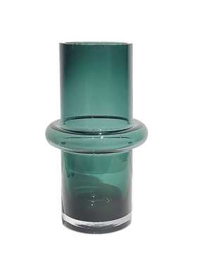 现代轻奢绿色小清新玻璃花瓶桌面插花装饰家居台面样板间摆件设计