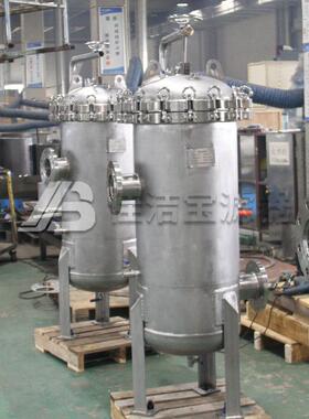 佳洁滤器 立式大通量滤芯过滤器  大流量工业纯水处理设备