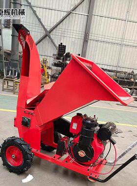 小型动手推式绿家817用园粉碎机果树枝化枝条碎枝移机厂家直销